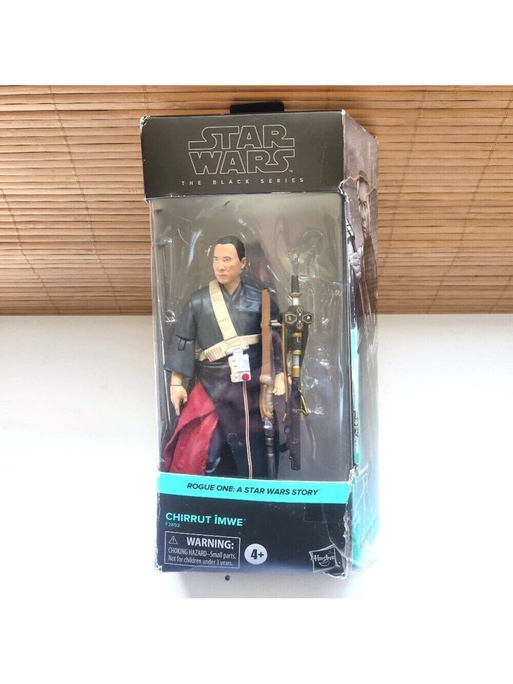 Star Wars Chirrut Imwe Figurine the Black Series Rouge One A Star Wars Story